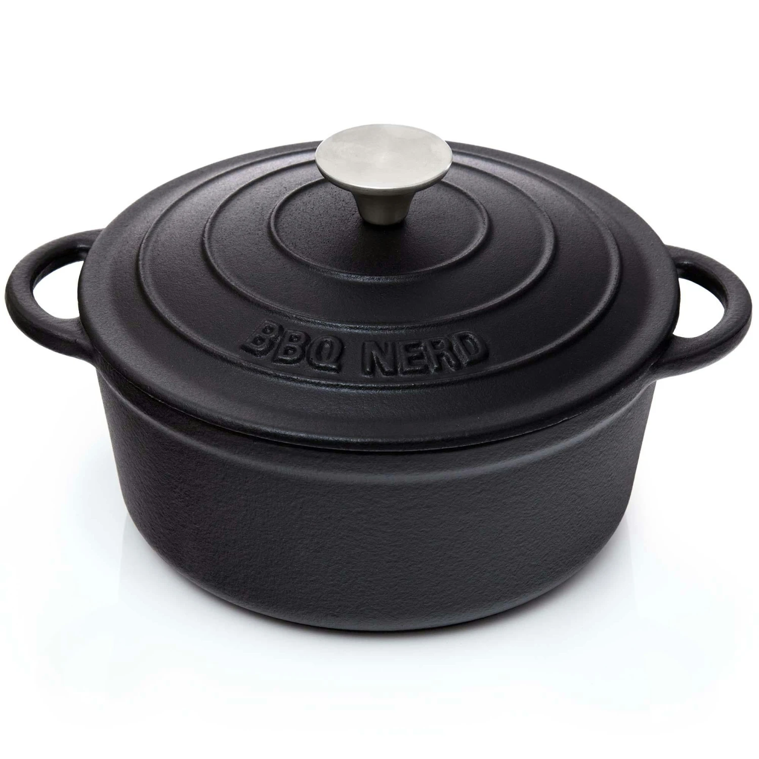 BBQ-Nerd© 6er Set Mini Dutch Oven | Kleiner Gusseisentopf Mit Deckel 11x5cm Für Grill, Feuerstelle, Backofen, Herd ǀ Serviertöpfe Kochtopf Schmortopf - Image 7