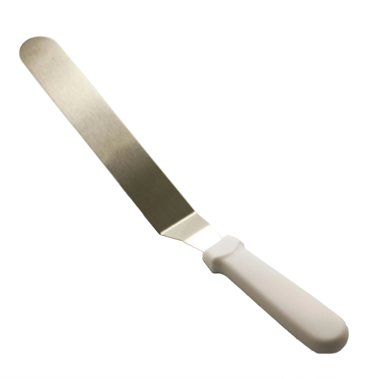 Tortenheber/ Tortenmesser/ Winkelpalette Aus Edelstahl - 25,5 Cm Schwarzer Griff - Image 2