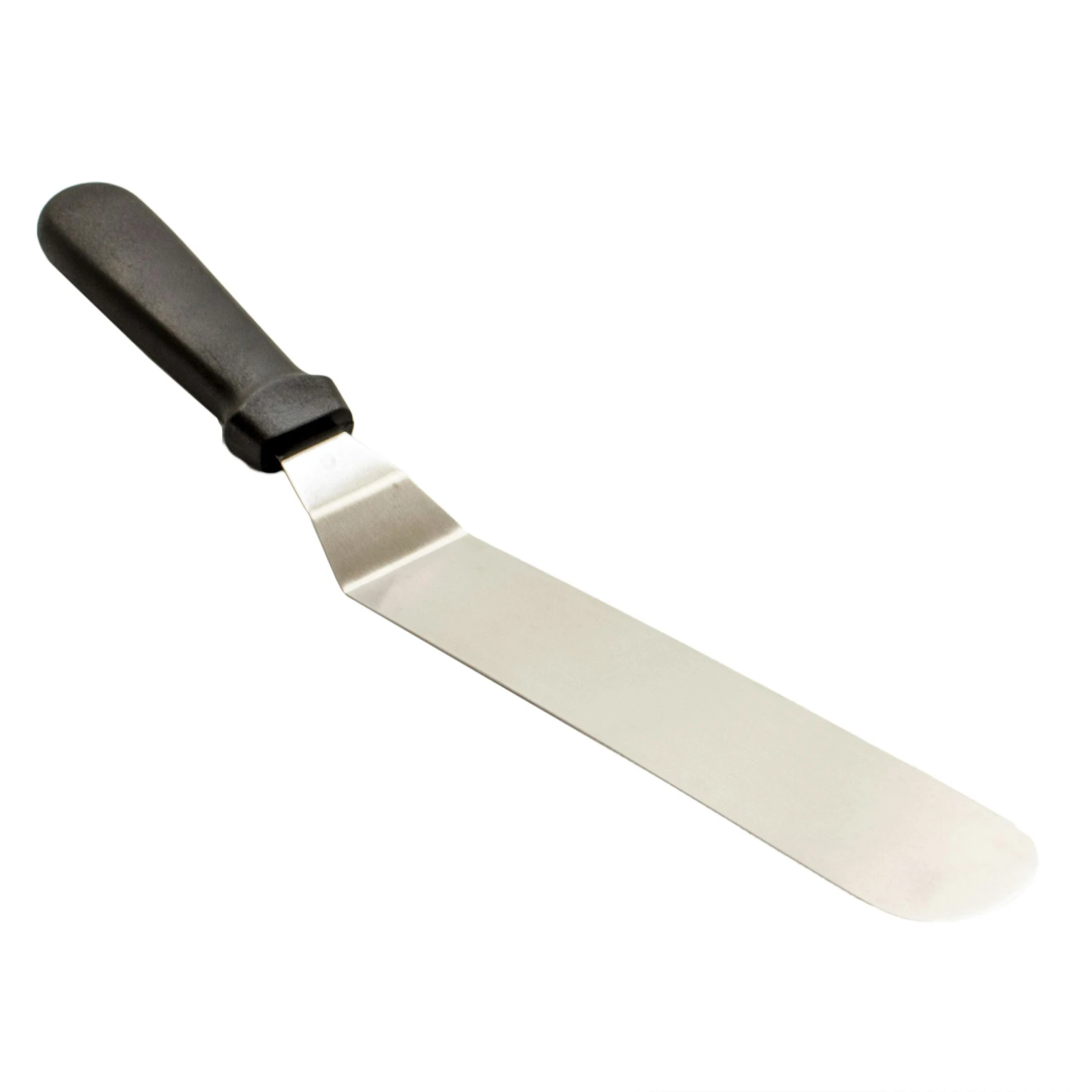 Tortenheber/ Tortenmesser/ Winkelpalette Aus Edelstahl - 25,5 Cm Schwarzer Griff - Image 6