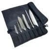 METRO Professional Messer Set 6-tlg., Ink. Tasche Und Messerschärfer, Edelstahl/ Polyester, 44 X 87.5 X 1 Cm, Schwarz