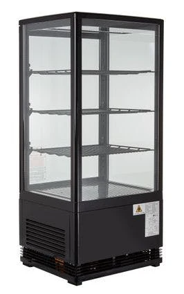 GastroHero Kühlvitrine ECO 78 Schwarz - Image 6