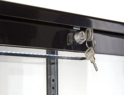 GastroHero Kühlvitrine ECO 78 Schwarz - Image 7