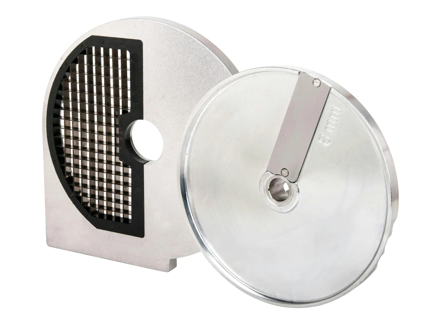 METRO Professional Schneidescheibe GVCDSA002, Edelstahl/ Aluminium, Ø 20.5 Cm, 2 Mm, Silber – Bild 3