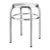 Royal Catering Edelstahlhocker - Durchmesser 29 Cm