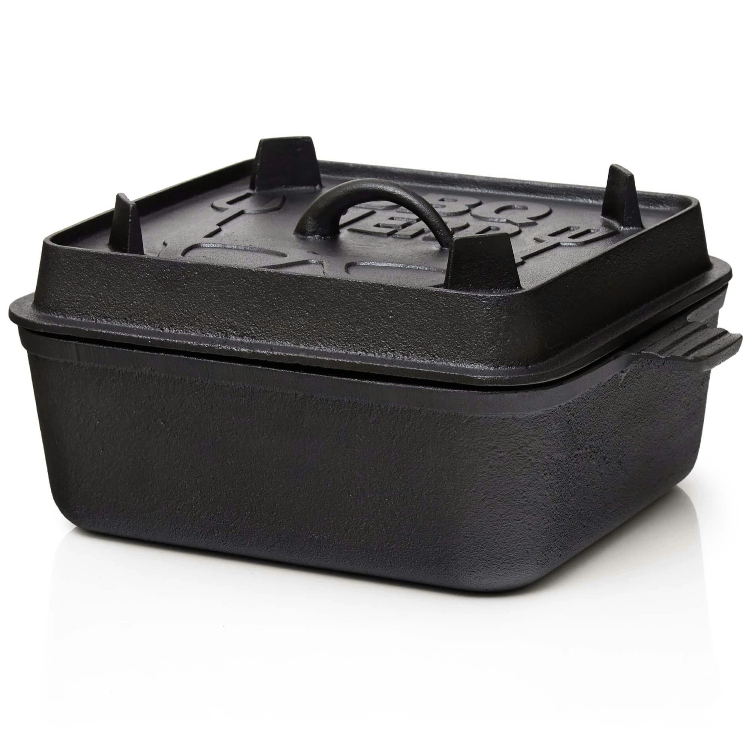 BBQ-Nerd© 6er Set Mini Dutch Oven | Kleiner Gusseisentopf Mit Deckel 11x5cm Für Grill, Feuerstelle, Backofen, Herd ǀ Serviertöpfe Kochtopf Schmortopf - Image 3