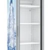 METRO PROFESSIONAL Glastürkühlschrank/ Kühlvitrine GSC5350WS, 59.5 X 62.4 X 200 Cm, 362 L, Lüfterunterstützte Kühlung, 270 W, 4 Rollen, Weiß